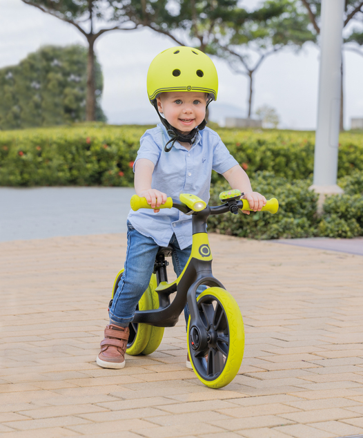 Globber odrážadlo GO BIKE ELITE DUO- LIME GREEN