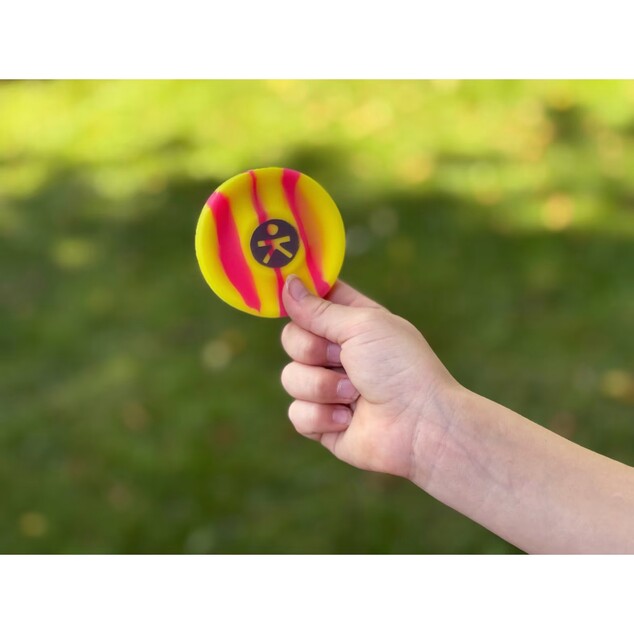 Haba Terra Kids Adventure Prendimi! dischi in silicone 2 pezzi rosa