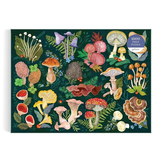 Puzzle Galison Lumea ciupercilor 1000 piese