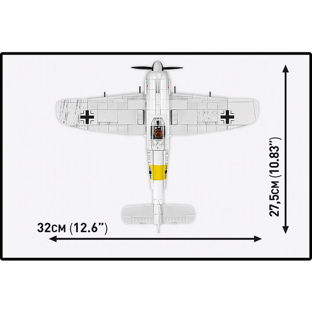 Cobi II WW Focke Wulf FW 190 A-4, 1:32, 365 p, 1 f