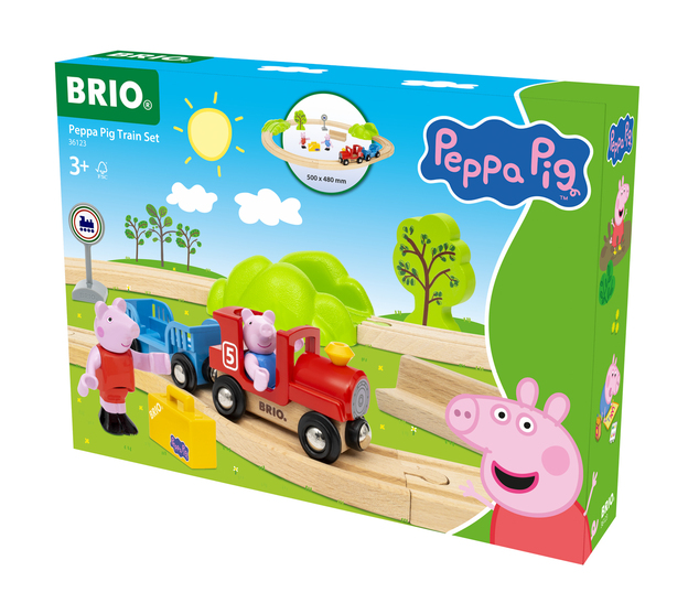 Brio Železniška proga Pujsa Pepa