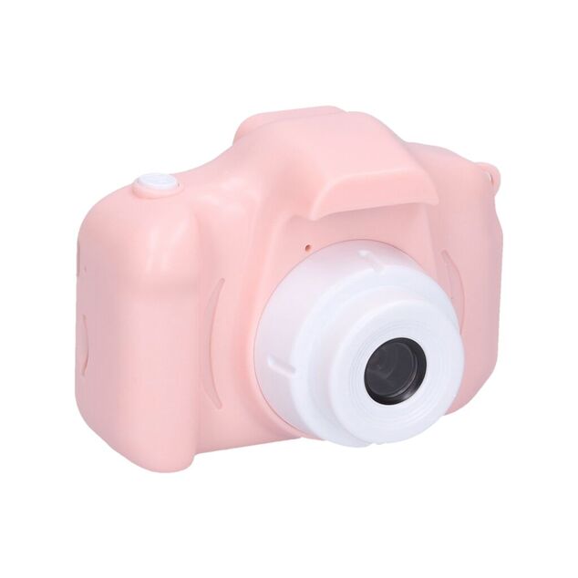 Detský digitálny fotoaparát ružový - foto 48Mpx, video Full HD