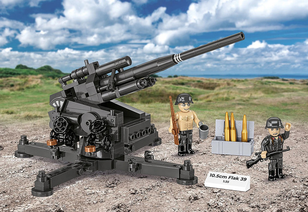 Cobi Protilietadlové delo 10.5 cm Flak 39, 1:35