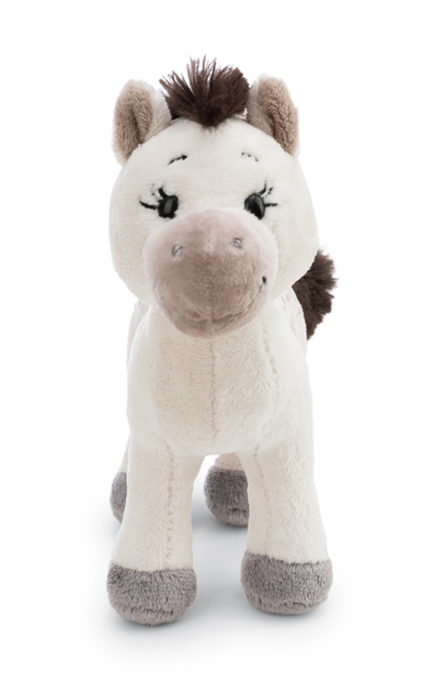 NICI plyš Pony Mony biely 17cm, GREEN