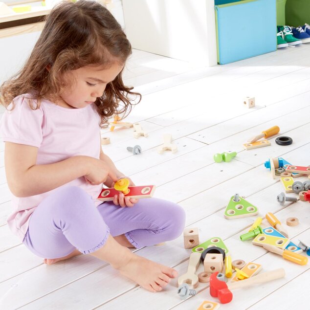 Hape Montagebox mit Werkzeug