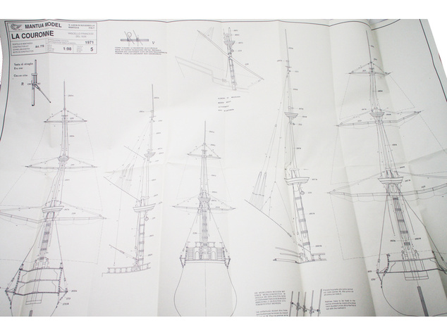 Mantua Model La Couronne 1:98 kit