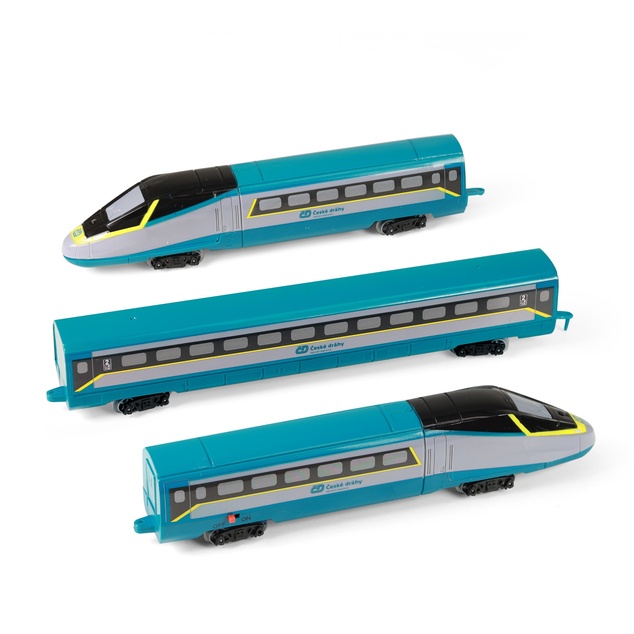 Vlak České dráhy SC Pendolino so zvukom a svetlom