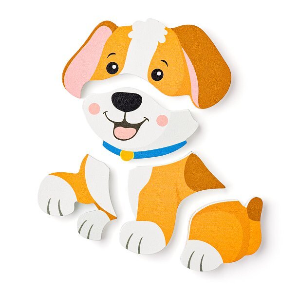 Woody Puzzle Baby - cagnolino