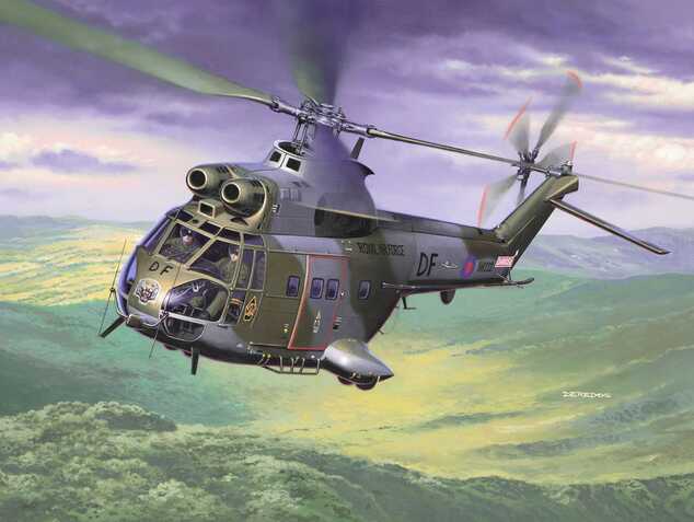 Maquette en plastique hélicoptère 03746 - Westland Puma HC.1 (1:144)