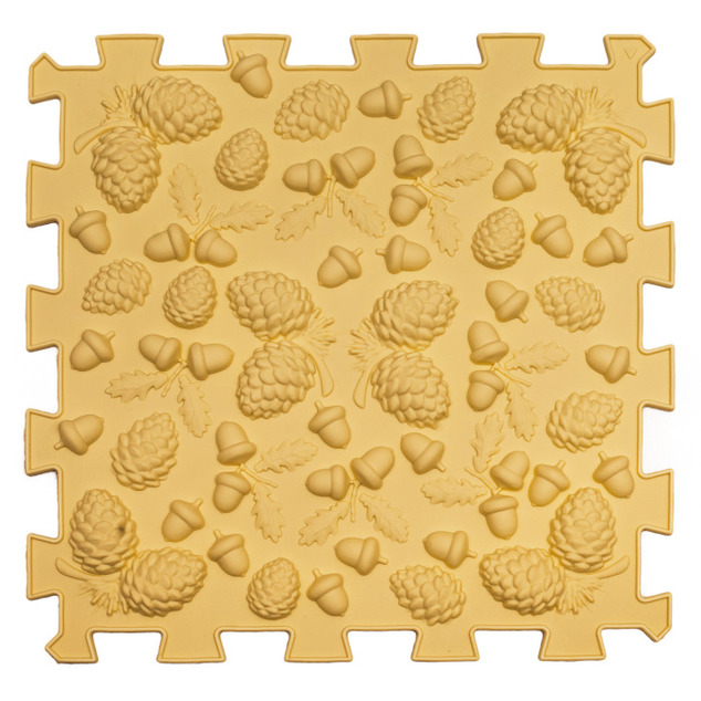 Ortek Masážna podložka Puzzle Mix Pastel 6 prvkov