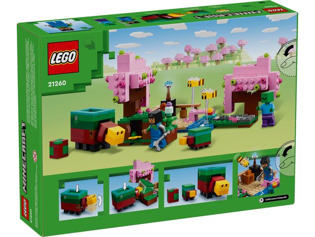 LEGO® Minecraft® 21260 Garten mit blühenden Kirschbäumen