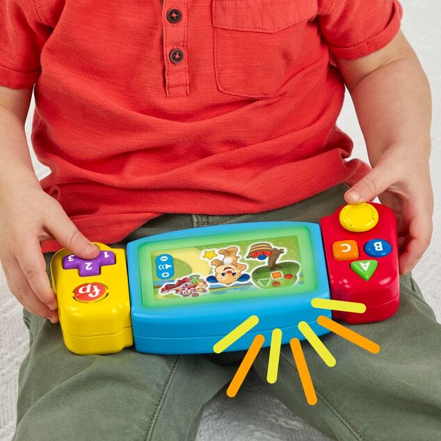 Mattel Fisher Price Fun SpielkonsoleCZ/SK/ENG/HU/PL