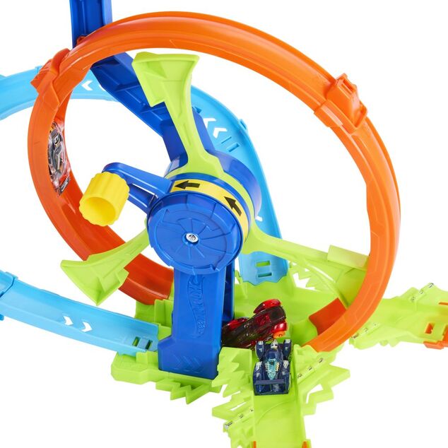Hot Wheels pista - Impatto a catena