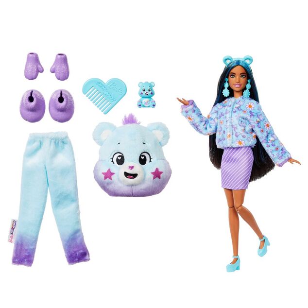 Barbie Cutie Reveal Barbie und die fürsorglichen Bären Serie 2 - Lila