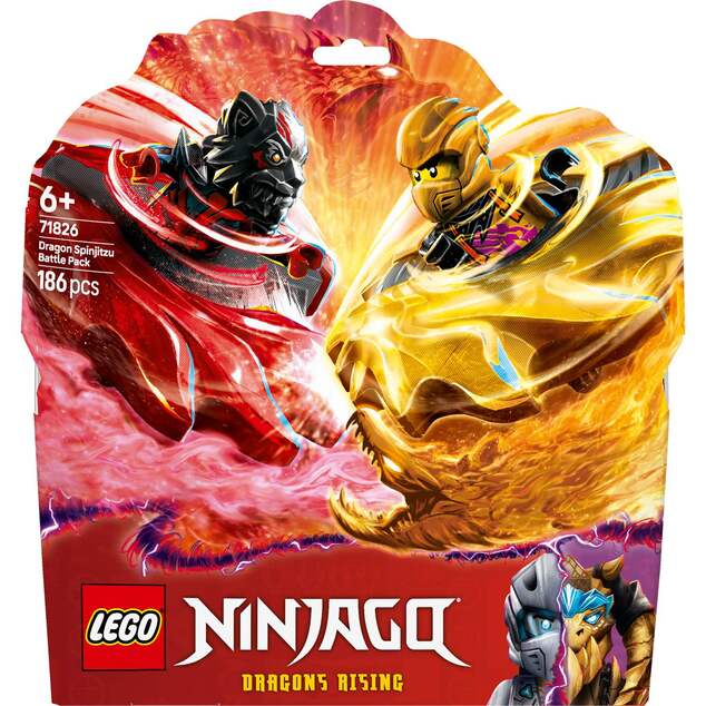 LEGO® Ninjago® 71826 Paquete de Batalla de Spinjitzu Dragón
