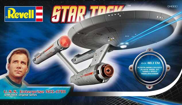 Plastikmodellbausatz Star Trek 04991 - USS Enterprise NCC-1701 (TOS) (1:600)