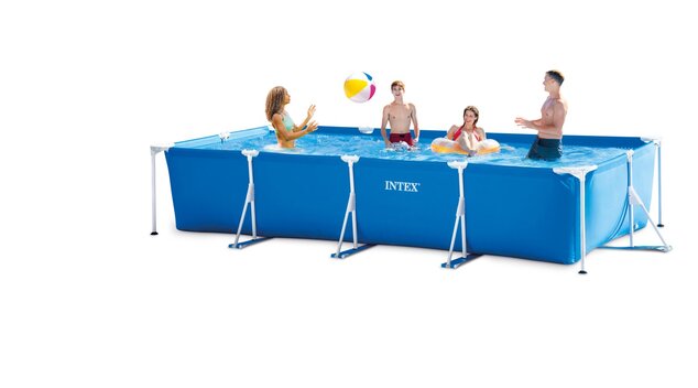 Intex 28274 Bazén Rectangular Frame Pool 450 x 220 x 84cm s kartuš. filtráciou