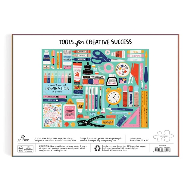 Galison Puzzle Instrumente pentru creație creativă 1000 de piese