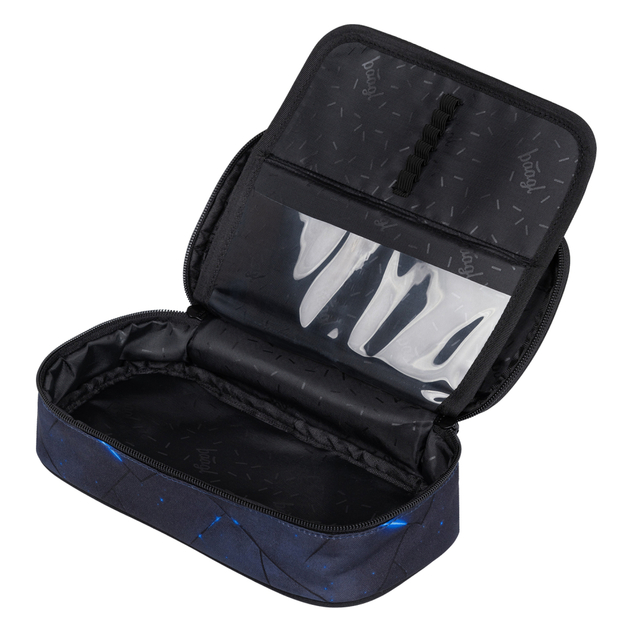 BAAGL SET 5 Cubic Flash: Rucksack, Federmäppchen, Beutel, Gürteltasche, Notebookhülle GRS