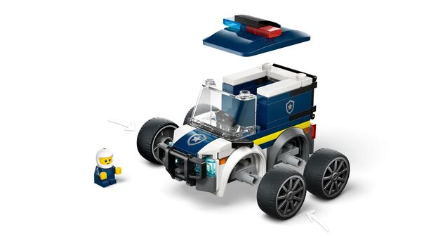 LEGO® City 60481 Autíčka – Policajná dodávka