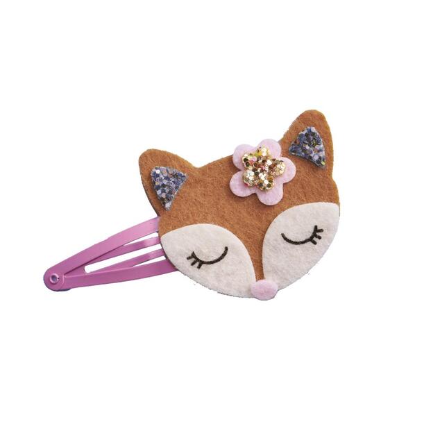 Janod Atelier Set Creativo Creazione Gioielli Fermagli per Capelli Animali del Bosco 6 pz in valiget