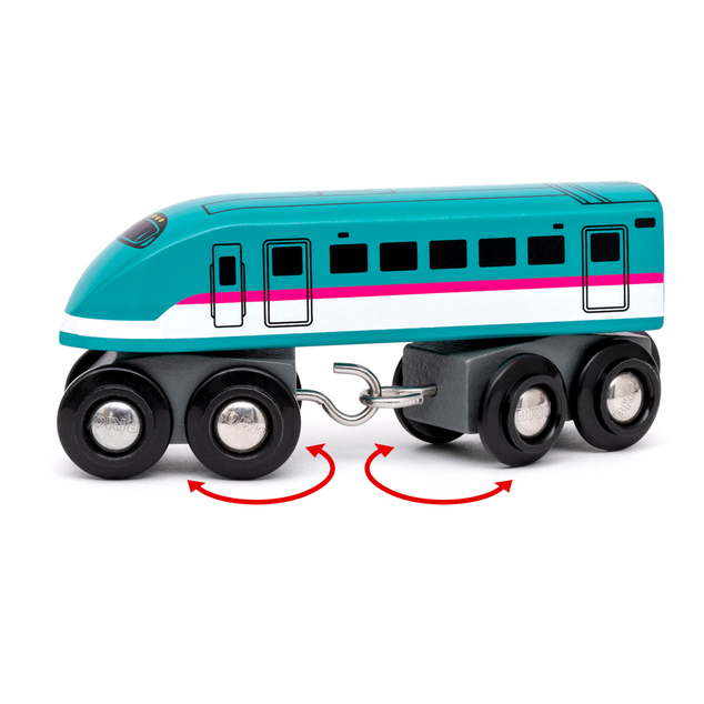 Brio Edícia Svetové vlaky - Schinkansen Hayabusa E5