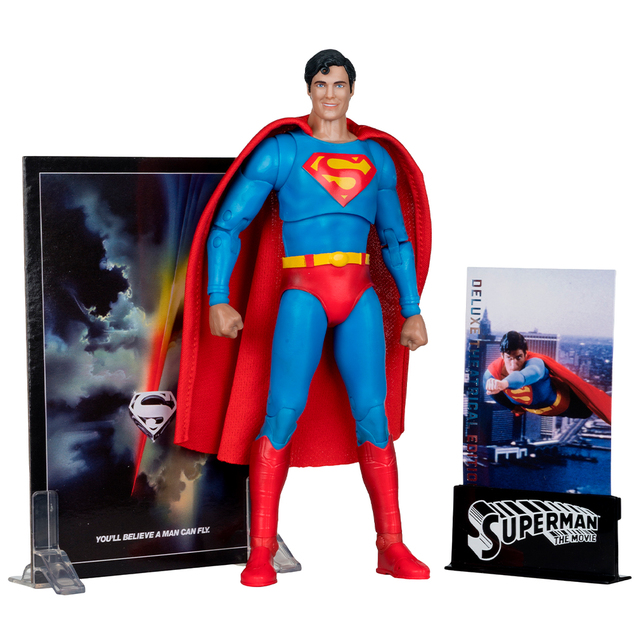 Superman (1978) DC Multiverse Deluxe Theatrical Edition akční figurka Superman 19 cm