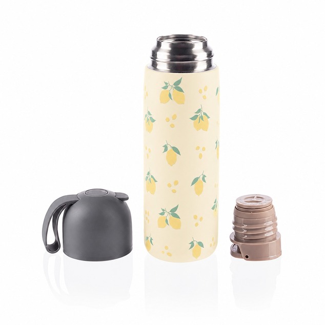 Termos pentru lichide cu mâner din silicon 400 ml, Limoncello