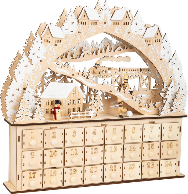 Small foot Adventski kalendar skijaši
