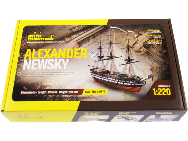 MINI MAMOLI Alexander Newsky 1:220 kit