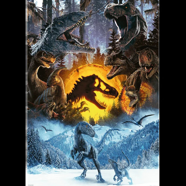 Trefl Puzzle 1000 In der Welt des Jurassic Park