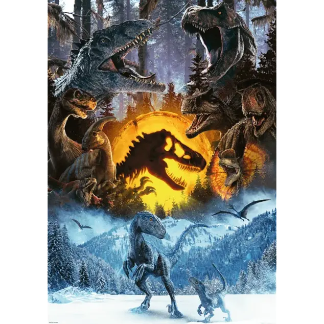 Trefl Puzzle 1000 Vo svete Jurského parku