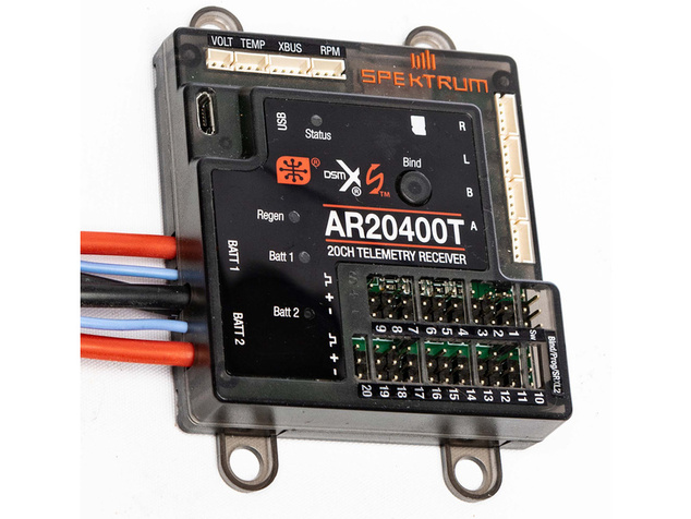 Spektrum prijímač AR20400T 20CH PowerSafe s telemetriou