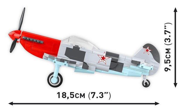 Cobi Armed Forces Jakovlev YAK-3, 1:48, 140 k