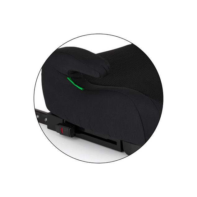 PETITE&amp;MARS Podsedák Optimus Pro i-Size Air Coal Black 125 - 150 cm (22-36 kg)