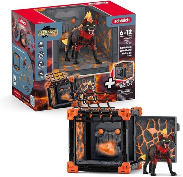 Schleich Aréna Battle Cavelávové hiénák