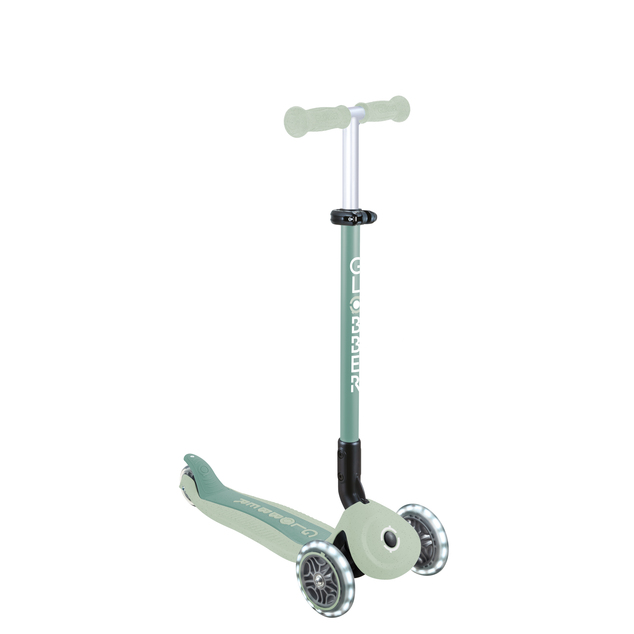 Globber Detská kolobežka Go up active lights ecologic Pistachio