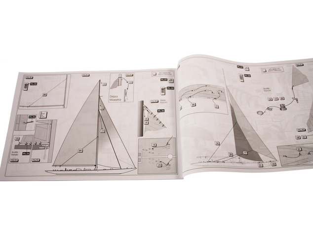 AMATI Endeavour plachetnica 1934 1:35 kit