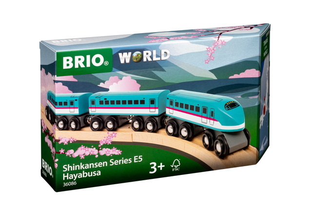 Brio Edícia Svetové vlaky - Schinkansen Hayabusa E5