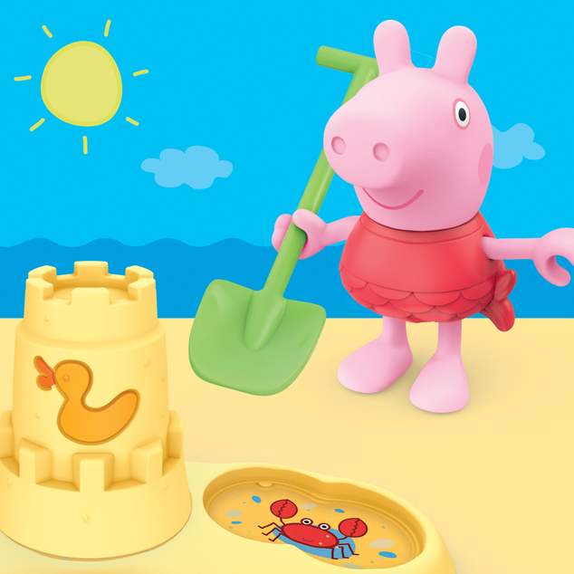 HASBRO - Pujsa Pepa bratje in sestre na plaži