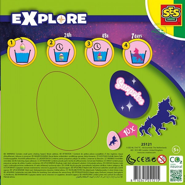 Ses schlüpfendes Einhorn
