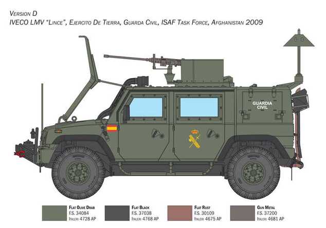 Model Kit military 6766 - VTLM Lince (1:35)