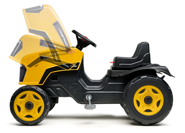 Falk Tractor de pedales JCB con remolque