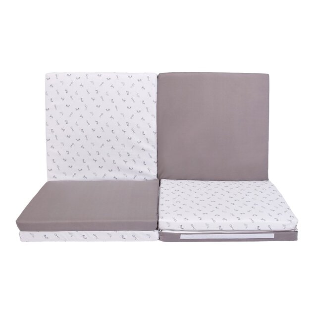 Tappetino da gioco pieghevole imbottito per bambini 5 in 1, Bunny