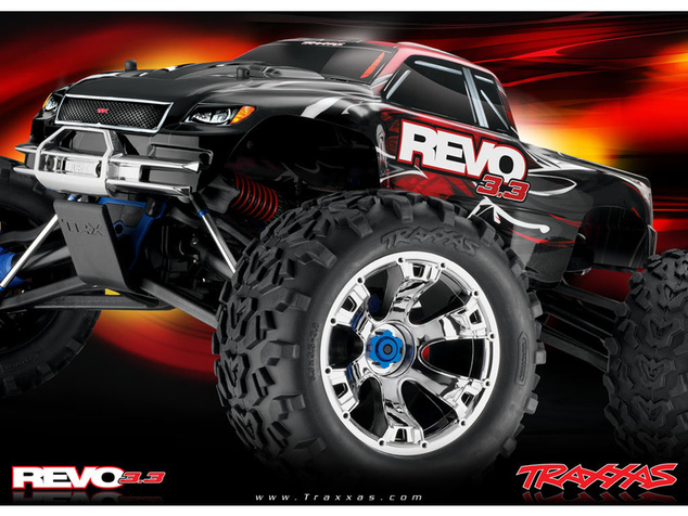 Traxxas Nitro Revo 1:8 s BlueTooth RTR zelené