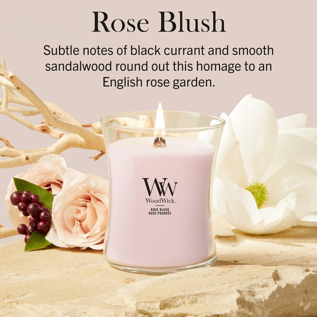 WW Kerze Mittelgroß Rose Blush