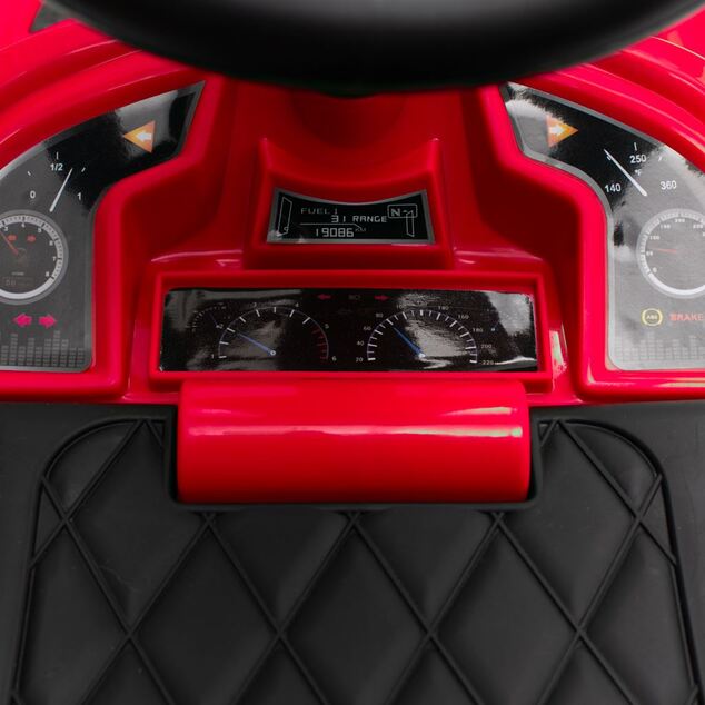 Detské odrážadlo so zvukom Baby Mix RACER červené