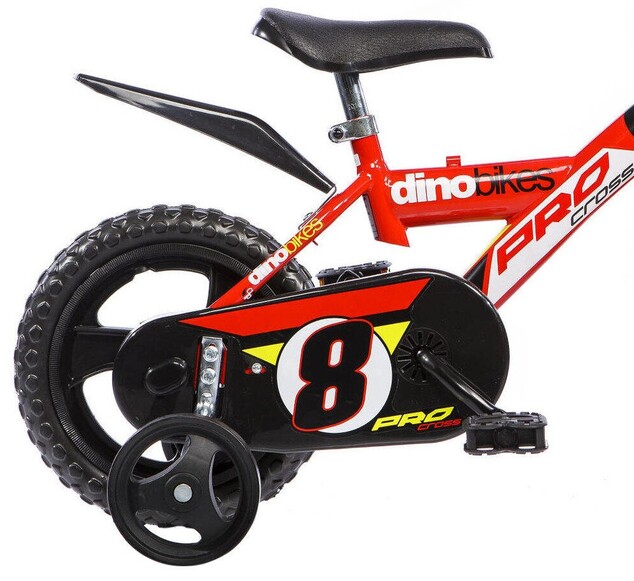 Dino Bikes - Vélo enfant 12" 123GLN - rouge 2014