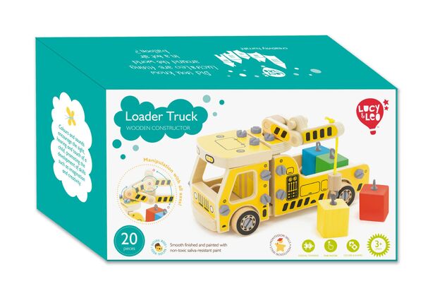 Lucy &amp; Leo 325 Autožeriav - konštrukčný set