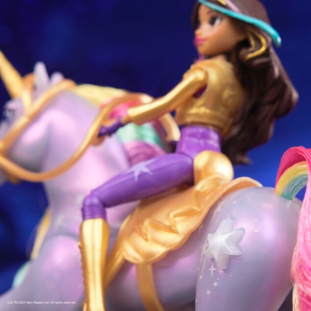 Unicorn Academy Svetelný jednorožec a figúrka 11 cm Sophia &amp; Wildstar